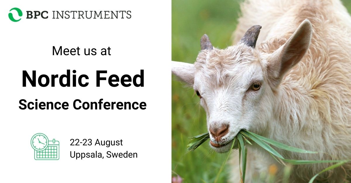 Meet us at Nordic Feed Science Conference - BPC Instruments