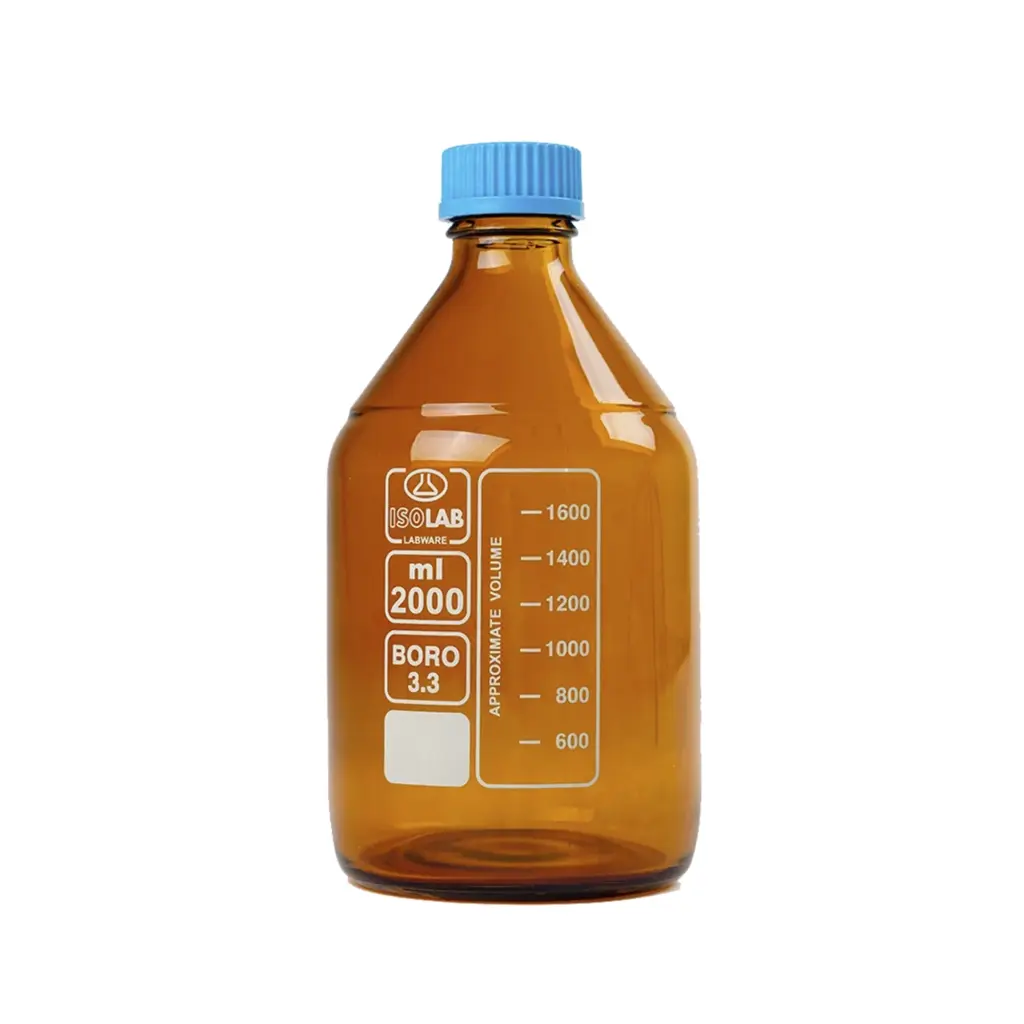 Glass Bottle 2L, Amber
