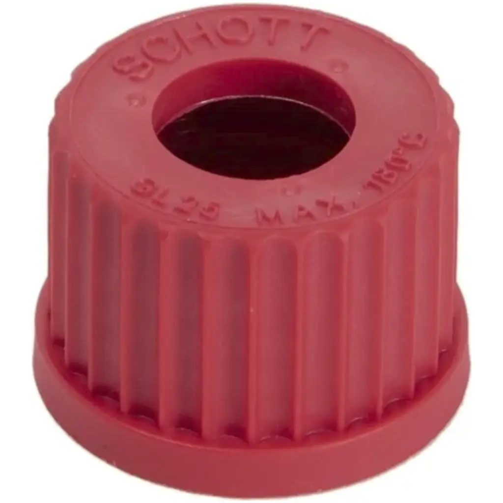Screw Cap GL 25 with Hole, Package 10
